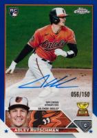 2023 Topps Chrome Rookie Autograph #RAAR Adley Rutschman Blue Baseball Card