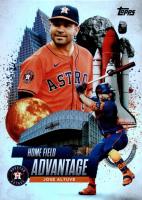 2025 Topps Home Field Advantage #HA40 Jose Altuve Series 2 Baseball Card