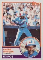1983 Topps #680 Andre Dawson Baseball Card