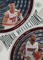 2019 Panini Illusions Rookie Reflections #17 Dwyane Wade/Tyler Herro Basketball Card