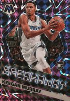2022 Panini Mosaic Breakaway #17 Keegan Murray Purple Basketball Card