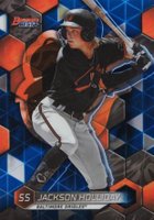 2023 Bowman's Best Top Prospects #TP12 Jackson Holliday Blue Refractor Baseball Card