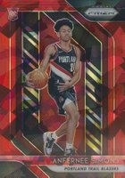 2018 Panini Prizm #61 Anfernee Simons Red Ice Basketball Card