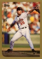 1999 Topps #180 Mike Mussina Baseball Card