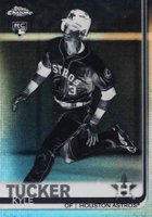 2019 Topps Chrome #39 Kyle Tucker Running-Negative Refractor Baseball Card