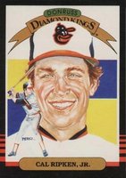 1985 Leaf #14 Cal Ripken Jr. Diamond Kings Baseball Card