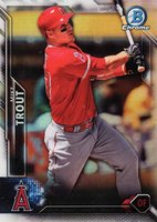 2016 Bowman Chrome #1 Mike Trout Refractor Baseball Card