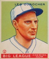 1933 Goudey #147 Leo Durocher Baseball Card
