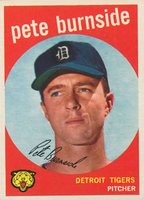 1959 Topps #354 Pete Burnside Baseball Card