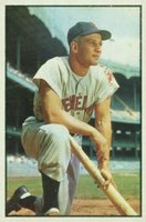 1953 Bowman Color #8 Al Rosen Baseball Card