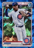2020 Bowman Draft Chrome Sapphire Edition #BD98 Ed Howard Baseball Card