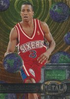 1997 Metal Universe #20 Allen Iverson Basketball Card