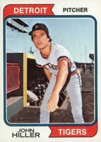 1974 Topps #24 John Hiller Baseball Card