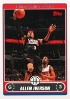 2006 Topps #200 Allen Iverson Basketball Card