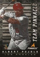 2013 Panini Pinnacle Team Pinnacle #TP5 Albert Pujols-Front/Frank Thomas-Back Baseball Card