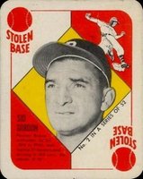 1951 Topps Red Backs #2 Sid Gordon Baseball Card