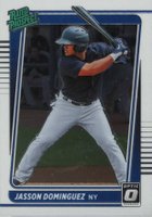 2021 Panini Donruss Optic Rated Prospect #RP11 Jasson Dominguez Baseball Card