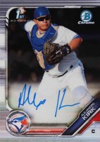 2019 Bowman Chrome Prospects Autographs #CPAAK Alejandro Kirk Baseball Card