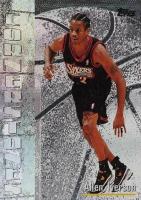 1998 Topps Cornerstones #C5 Allen Iverson Basketball Card