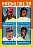 1975 Topps Mini #622 Rookie Outfielders Baseball Card