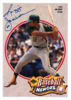 1990 Upper Deck Heroes Reggie Jackson #2 1973 An MVP Year Baseball Card