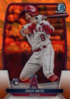 2023 Bowman Chrome Sapphire Edition #64 Zach Neto Orange Baseball Card