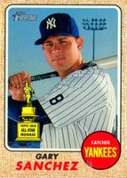 2017 Topps Heritage  #444 Gary Sanchez Baseball Card