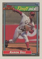 1992 Topps #504 Aaron Sele Baseball Card