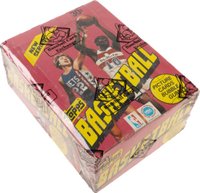 1981 Topps #WPB Wax Pack Box 36 Packs Basketball Card