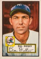 1952 Topps #400 Bill Dickey Baseball Card