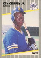 1989 Fleer #548 Ken Griffey Jr. Baseball Card