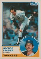 1983 Topps #123 George Frazier Baseball Card