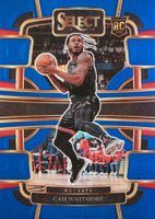 2023 Panini Select #69 Cam Whitmore Blue Prizm Basketball Card