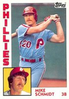 1984 Topps #700 Mike Schmidt Baseball Card
