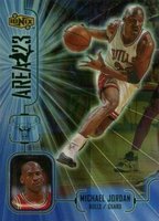 1998 Upper Deck Ionix Area 23 #A1 Michael Jordan Basketball Card