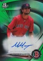 2022 Bowman Platinum Top Prospects #TOP43 Marcelo Mayer Autograph-Green Baseball Card
