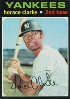 1971 Topps #715 Horace Clarke Short Print Baseball Card