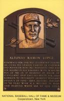 1964 DATE Hall of Fame Yellow Plaque Postcard # Al Lopez Baseball Card