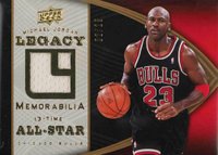 2008 Upper Deck Jordan Legacy Memorabilia #MJ-89 Michael Jordan Basketball Card
