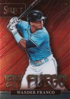 2022 Panini Select EN Fuego #EF2 Wander Franco Baseball Card