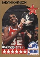 1990 Hoops #18 Magic Johnson All-Star Basketball Card