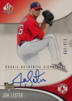 2006 SP Authentic #277 Jon Lester Autograph Baseball Card