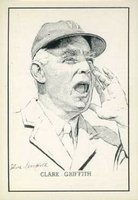 1950 Callahan Hall of Fame # Clark Griffith Baseball Card