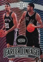 2019 Panini Illusions Career Lineage #9 Tim Duncan Basketball Card