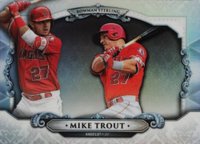2018 Bowman Chrome Bowman Sterling Continuity #BS-MT Mike Trout Baseball Card