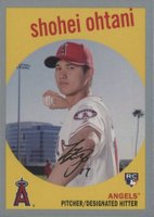2018 Topps Archives #50 Shohei Ohtani Pitching Stance-Silver Baseball Card