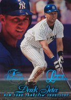1997 Flair Showcase Legacy Collection #2 Derek Jeter Row 1 Baseball Card