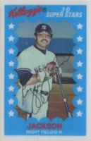 1982 Kellogg's #14 Reggie Jackson Baseball Card