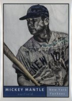 2021 Topps PROJECT70 #473 Mickey Mantle Baseball Card