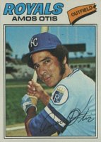 1977 Topps #290 Amos Otis Baseball Card
